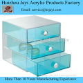 wholesale gorgeous clear acrylic makeup organizer large drawer storage 3/4/5/6 tiers